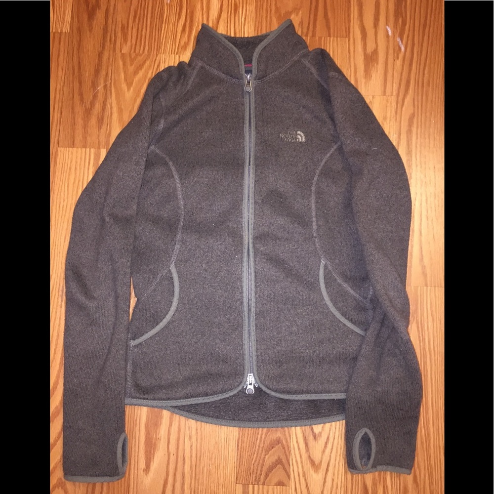 Women NorthFace sweater zip-up